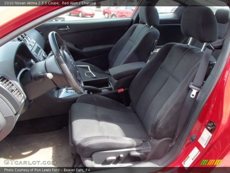 Red Alert / Charcoal 2010 Nissan Altima 2.5 S Coupe
