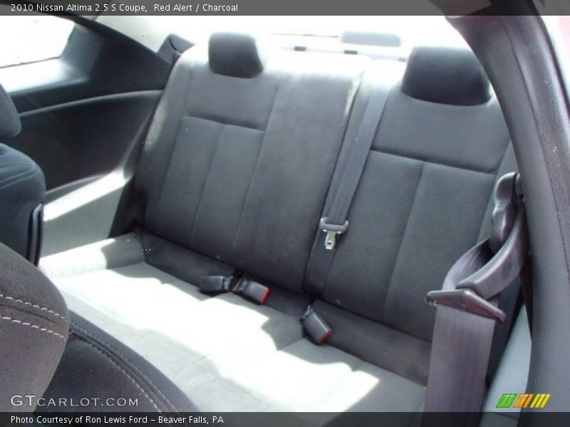 Red Alert / Charcoal 2010 Nissan Altima 2.5 S Coupe