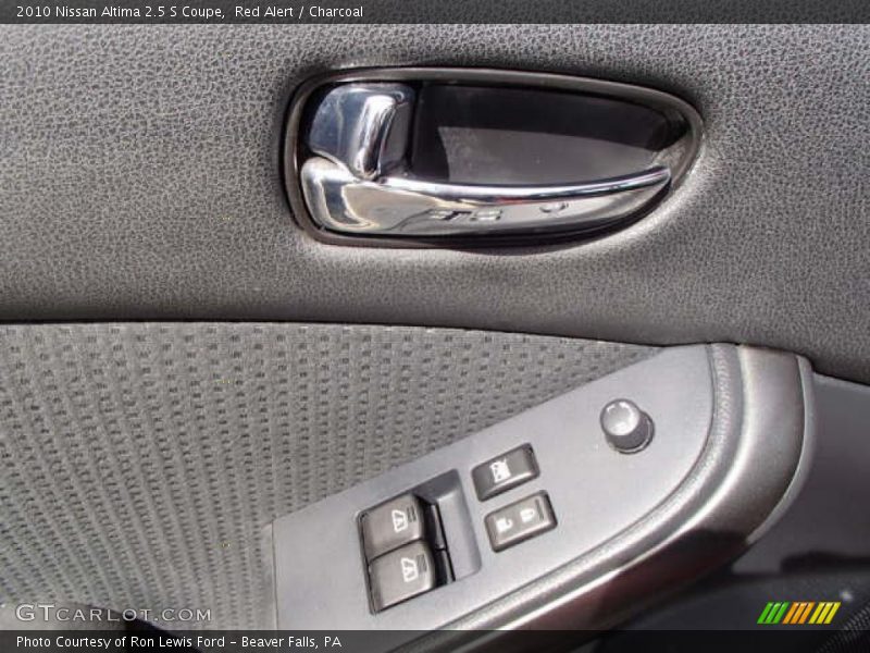 Red Alert / Charcoal 2010 Nissan Altima 2.5 S Coupe