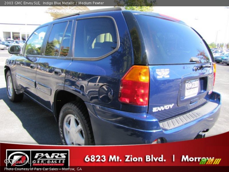 Indigo Blue Metallic / Medium Pewter 2003 GMC Envoy SLE