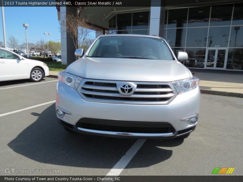 Classic Silver Metallic / Ash 2013 Toyota Highlander Limited 4WD