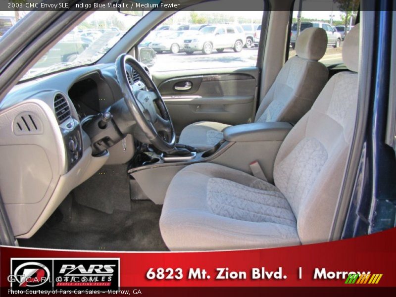 Indigo Blue Metallic / Medium Pewter 2003 GMC Envoy SLE