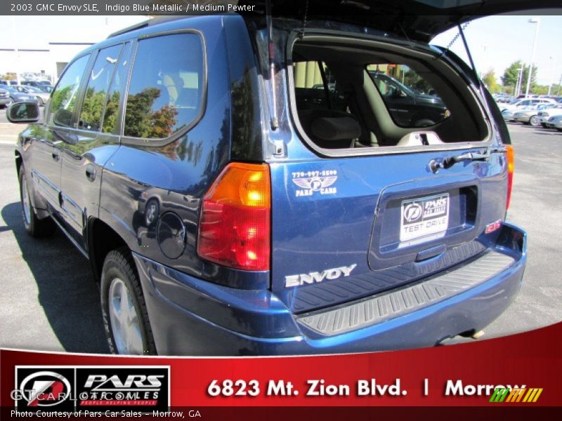 Indigo Blue Metallic / Medium Pewter 2003 GMC Envoy SLE
