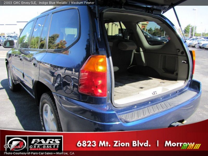 Indigo Blue Metallic / Medium Pewter 2003 GMC Envoy SLE