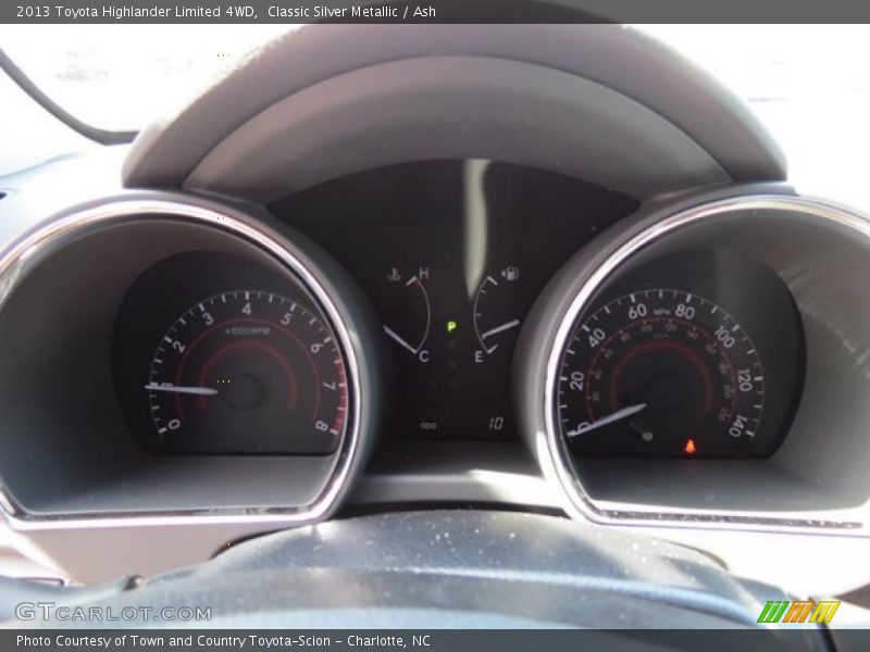 Classic Silver Metallic / Ash 2013 Toyota Highlander Limited 4WD