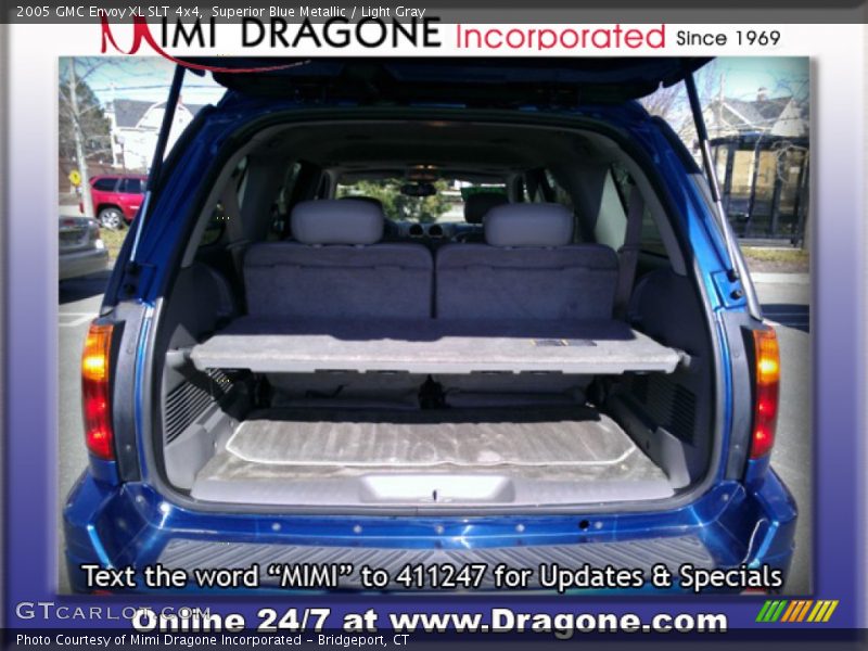 Superior Blue Metallic / Light Gray 2005 GMC Envoy XL SLT 4x4