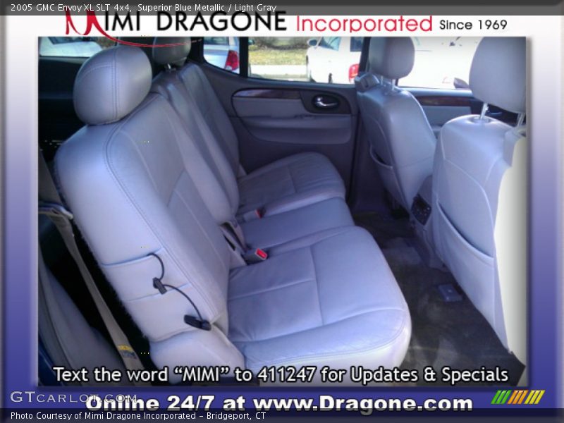 Superior Blue Metallic / Light Gray 2005 GMC Envoy XL SLT 4x4