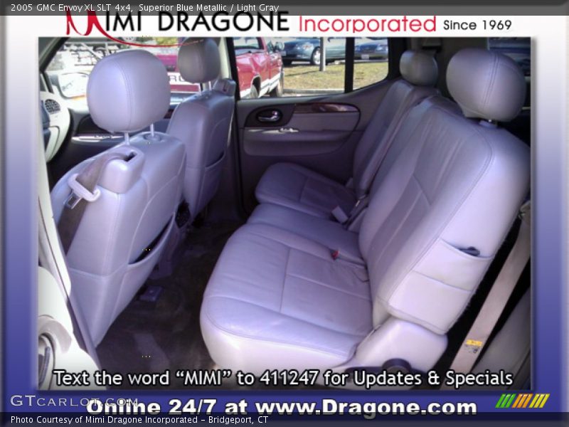 Superior Blue Metallic / Light Gray 2005 GMC Envoy XL SLT 4x4