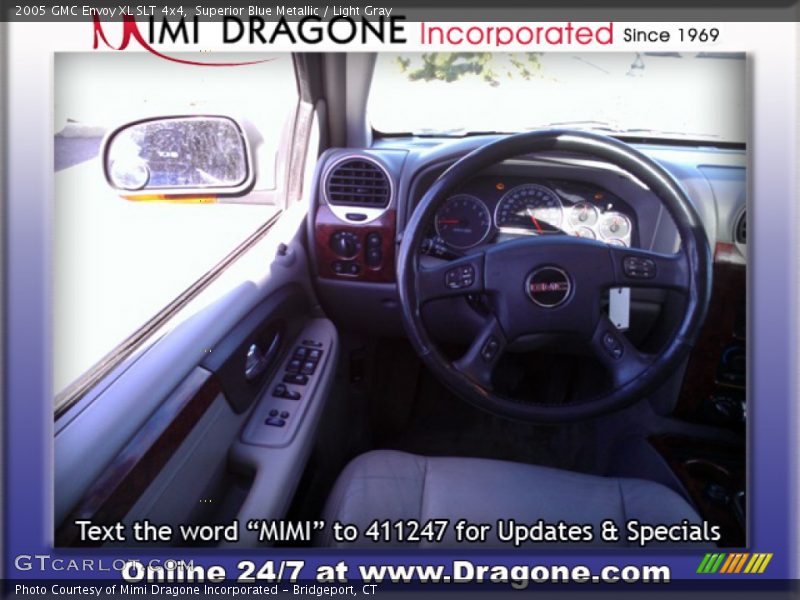 Superior Blue Metallic / Light Gray 2005 GMC Envoy XL SLT 4x4