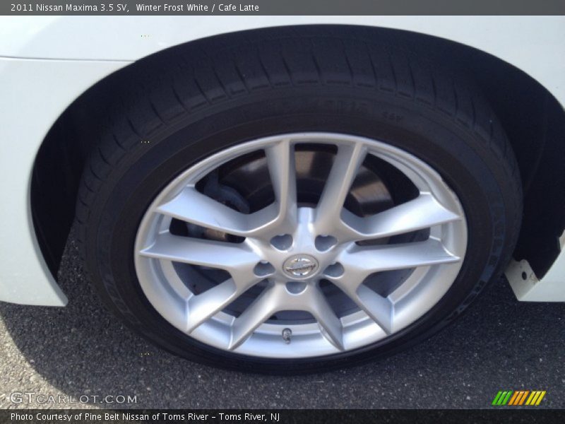 Winter Frost White / Cafe Latte 2011 Nissan Maxima 3.5 SV