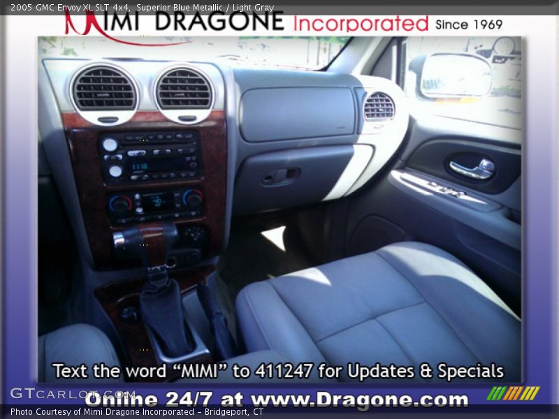 Superior Blue Metallic / Light Gray 2005 GMC Envoy XL SLT 4x4