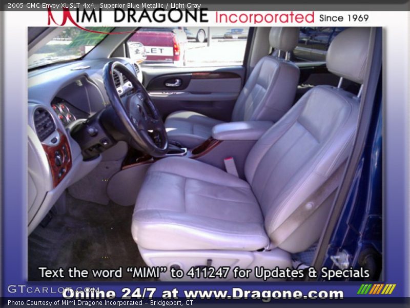 Superior Blue Metallic / Light Gray 2005 GMC Envoy XL SLT 4x4
