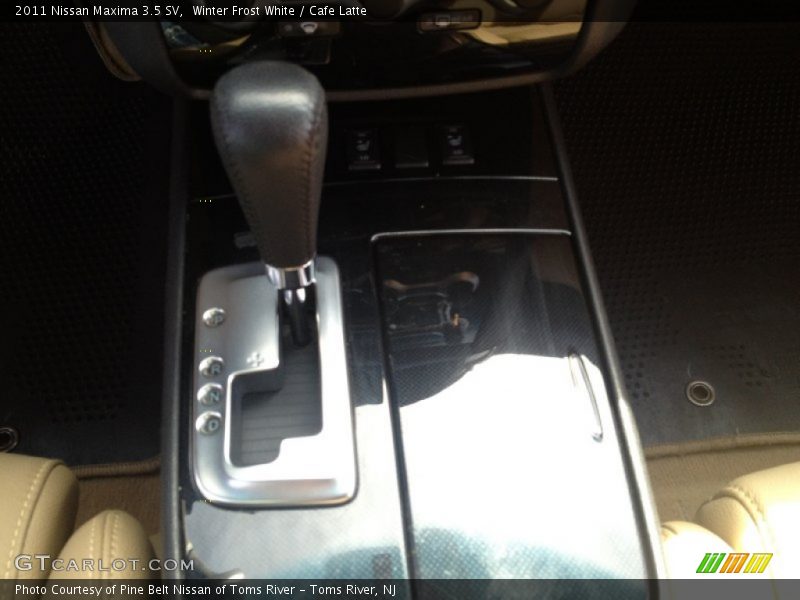 Winter Frost White / Cafe Latte 2011 Nissan Maxima 3.5 SV