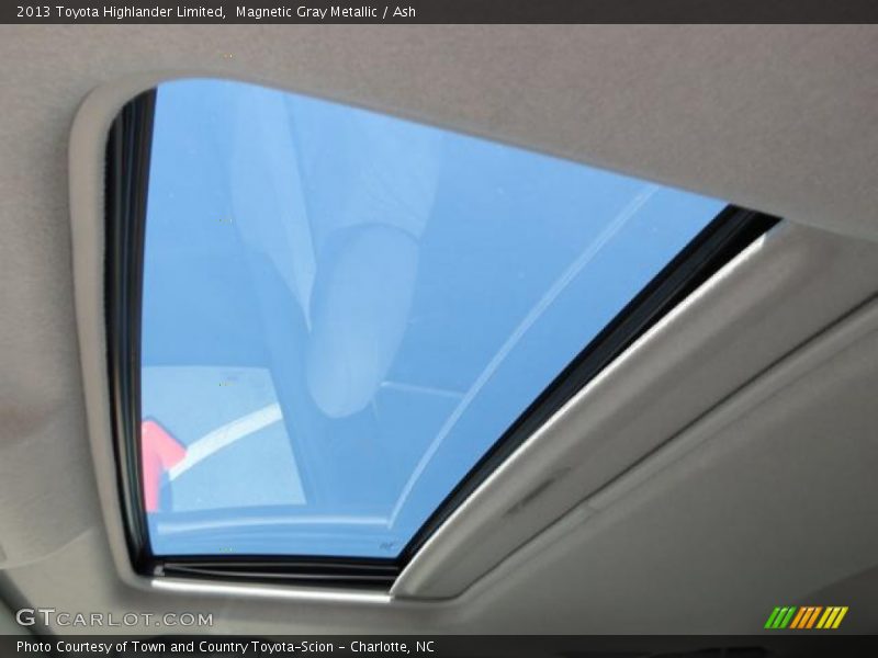 Magnetic Gray Metallic / Ash 2013 Toyota Highlander Limited