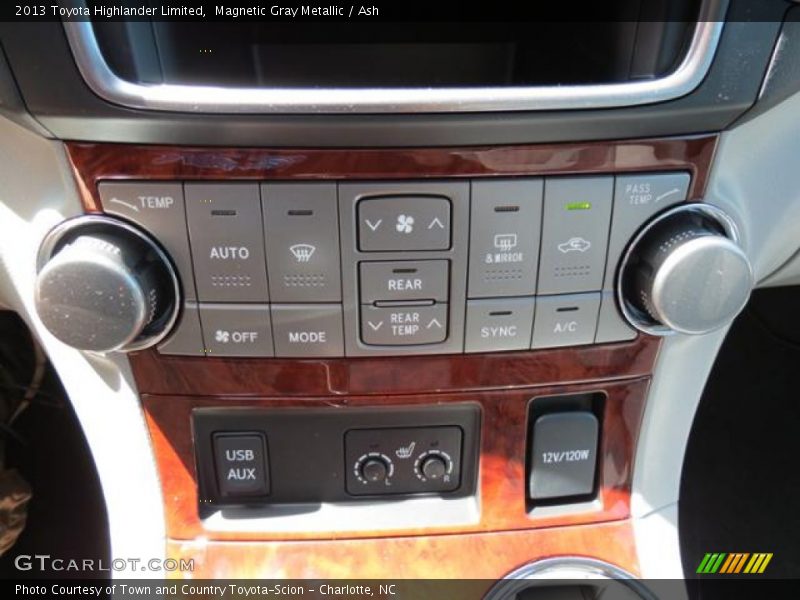 Magnetic Gray Metallic / Ash 2013 Toyota Highlander Limited