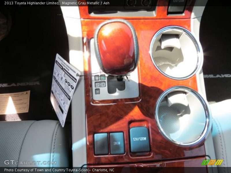 Magnetic Gray Metallic / Ash 2013 Toyota Highlander Limited