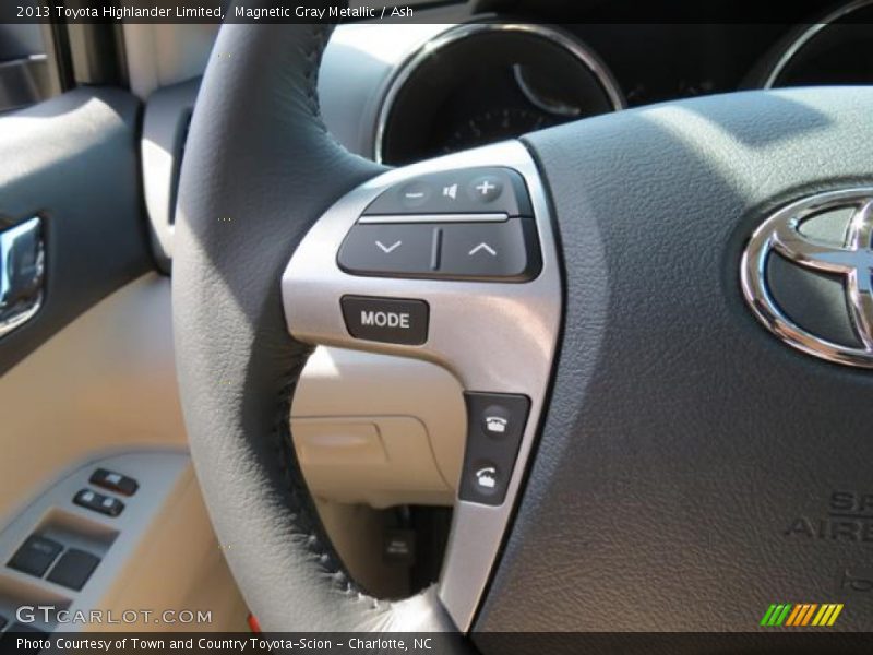 Magnetic Gray Metallic / Ash 2013 Toyota Highlander Limited