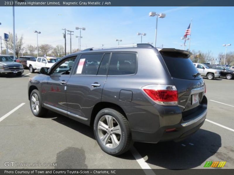 Magnetic Gray Metallic / Ash 2013 Toyota Highlander Limited