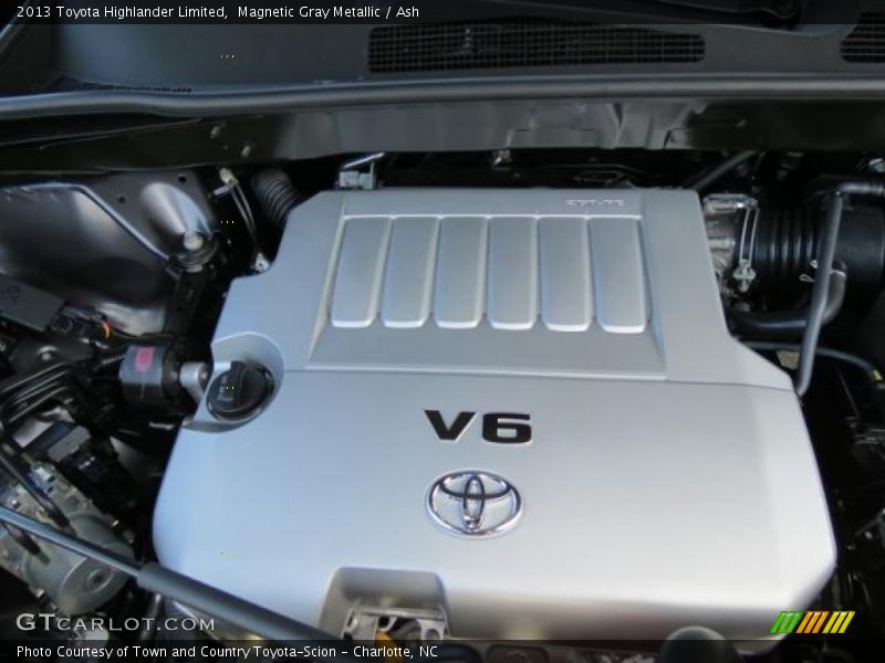 Magnetic Gray Metallic / Ash 2013 Toyota Highlander Limited