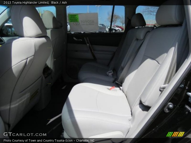 Black / Ash 2013 Toyota Highlander Limited