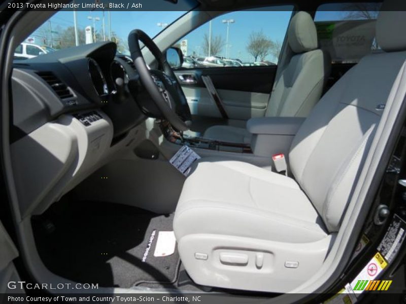 Black / Ash 2013 Toyota Highlander Limited