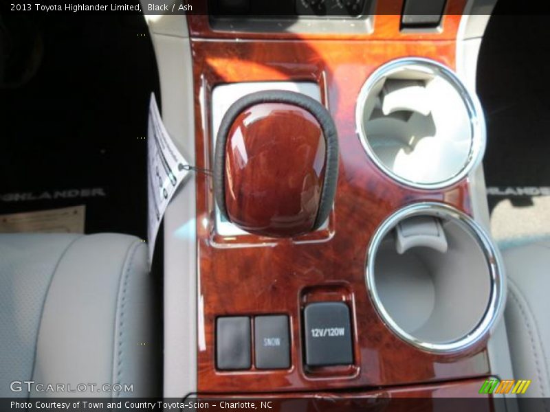 Black / Ash 2013 Toyota Highlander Limited