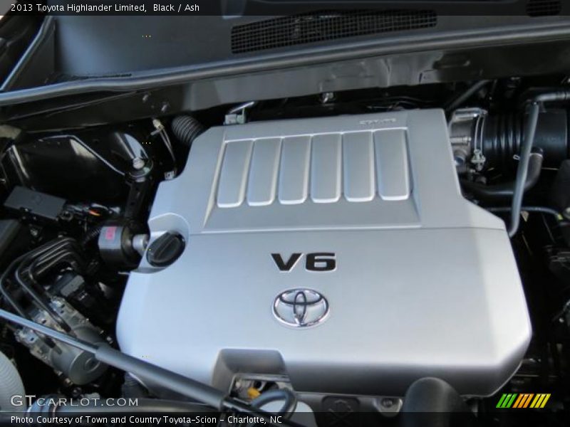 Black / Ash 2013 Toyota Highlander Limited