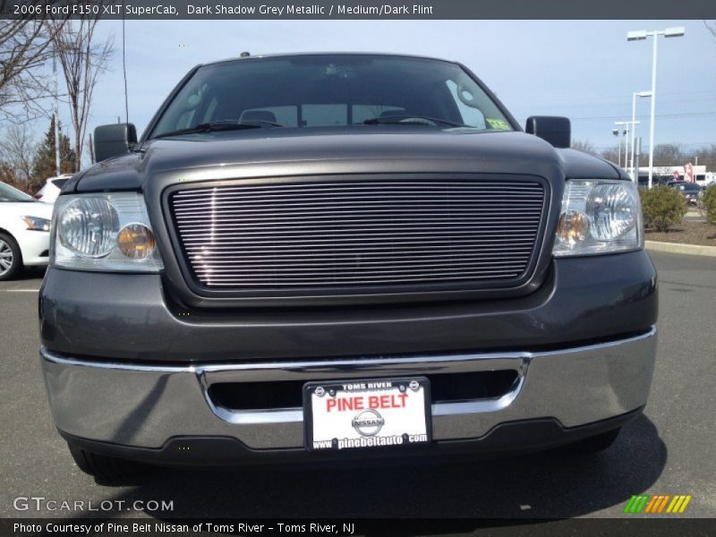 Dark Shadow Grey Metallic / Medium/Dark Flint 2006 Ford F150 XLT SuperCab