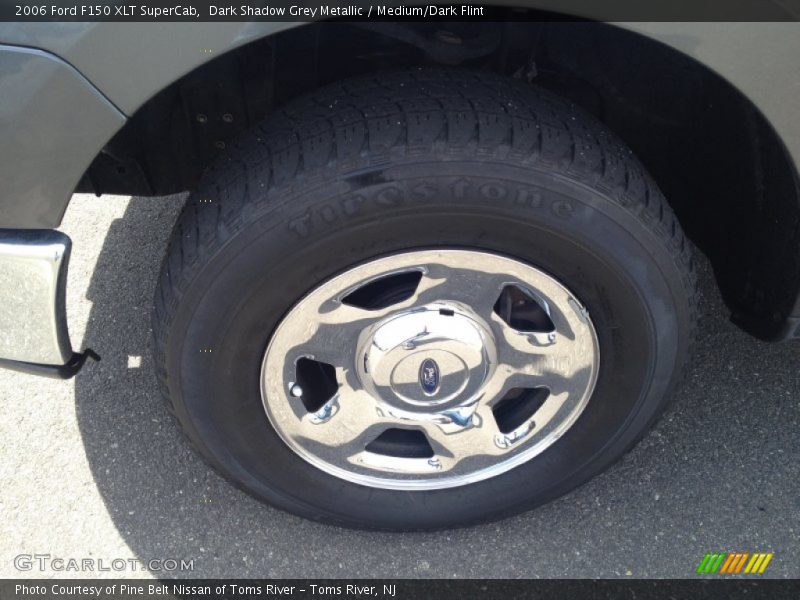 Dark Shadow Grey Metallic / Medium/Dark Flint 2006 Ford F150 XLT SuperCab