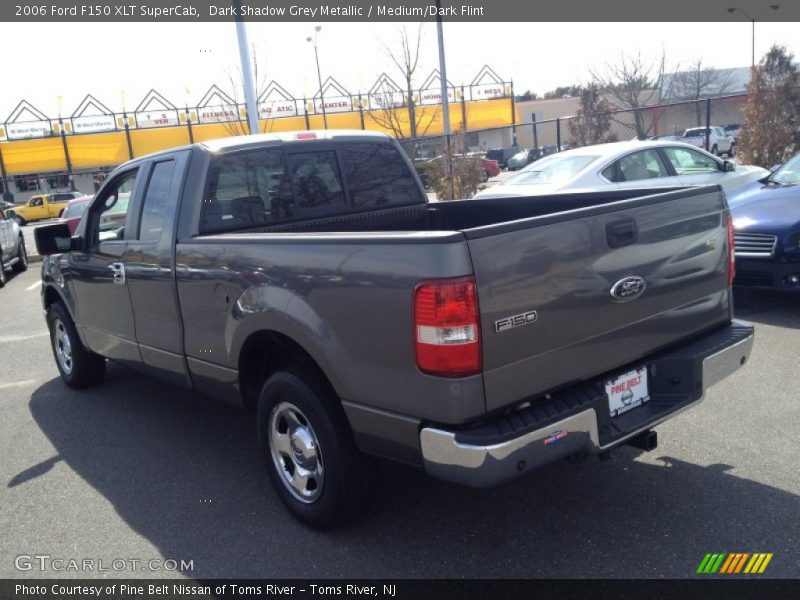 Dark Shadow Grey Metallic / Medium/Dark Flint 2006 Ford F150 XLT SuperCab