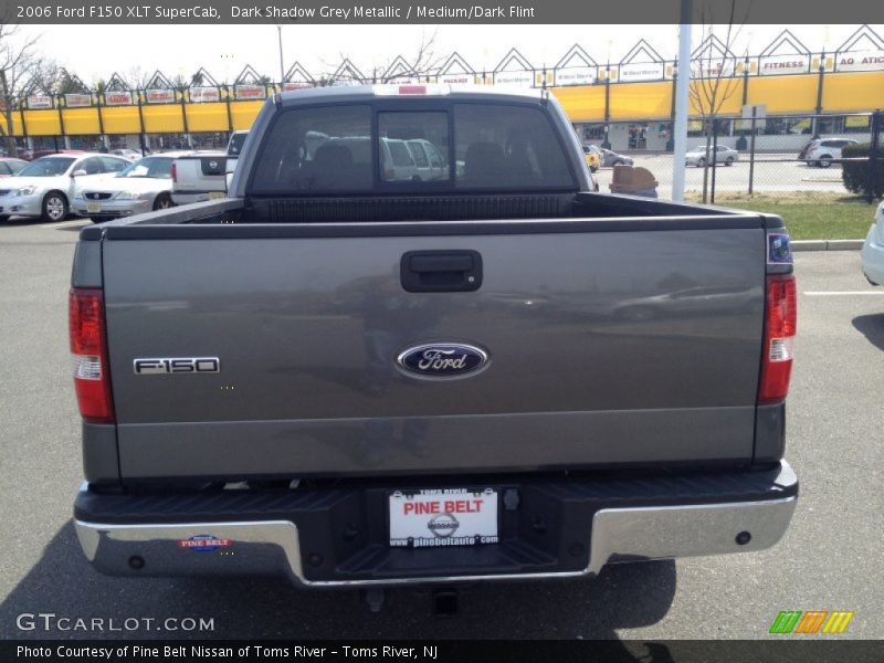 Dark Shadow Grey Metallic / Medium/Dark Flint 2006 Ford F150 XLT SuperCab