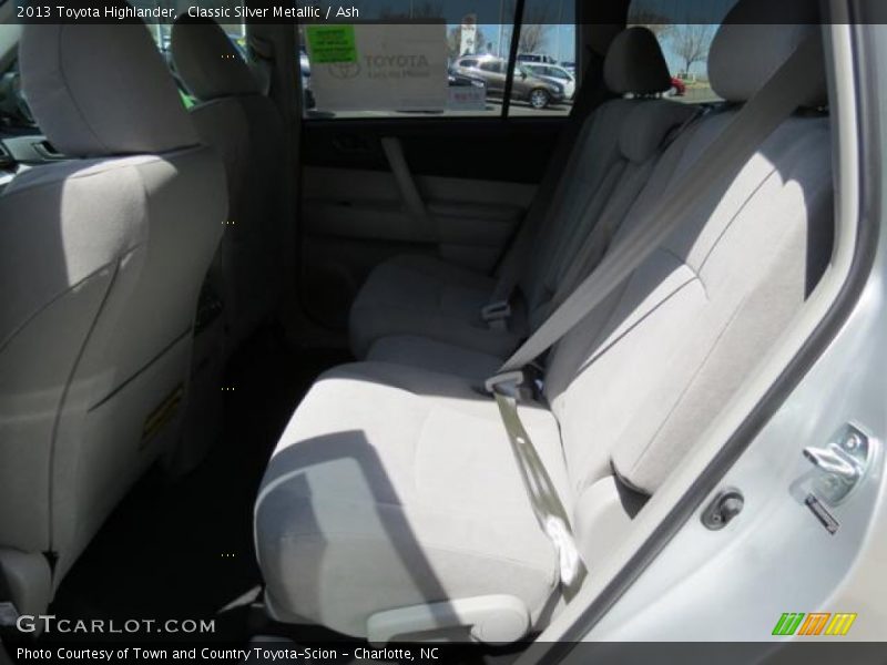 Classic Silver Metallic / Ash 2013 Toyota Highlander