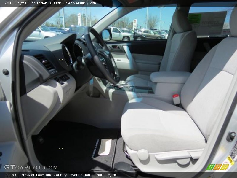 Classic Silver Metallic / Ash 2013 Toyota Highlander