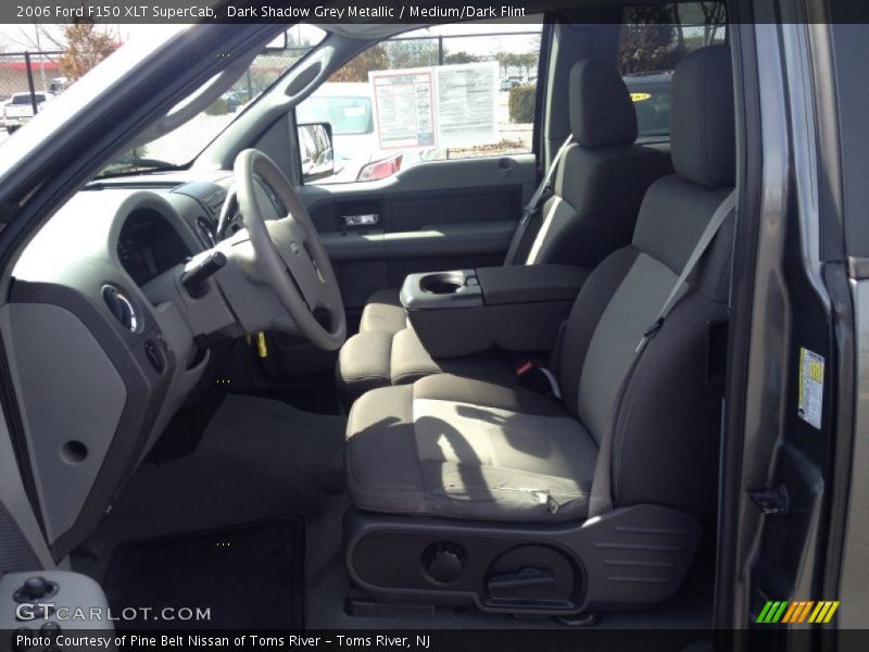 Dark Shadow Grey Metallic / Medium/Dark Flint 2006 Ford F150 XLT SuperCab