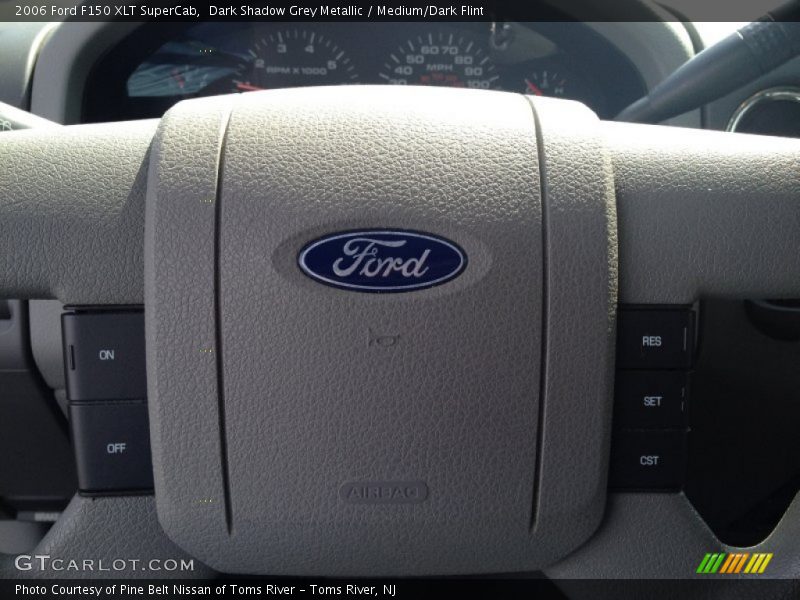 Dark Shadow Grey Metallic / Medium/Dark Flint 2006 Ford F150 XLT SuperCab