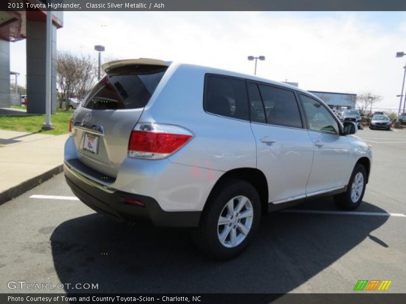 Classic Silver Metallic / Ash 2013 Toyota Highlander