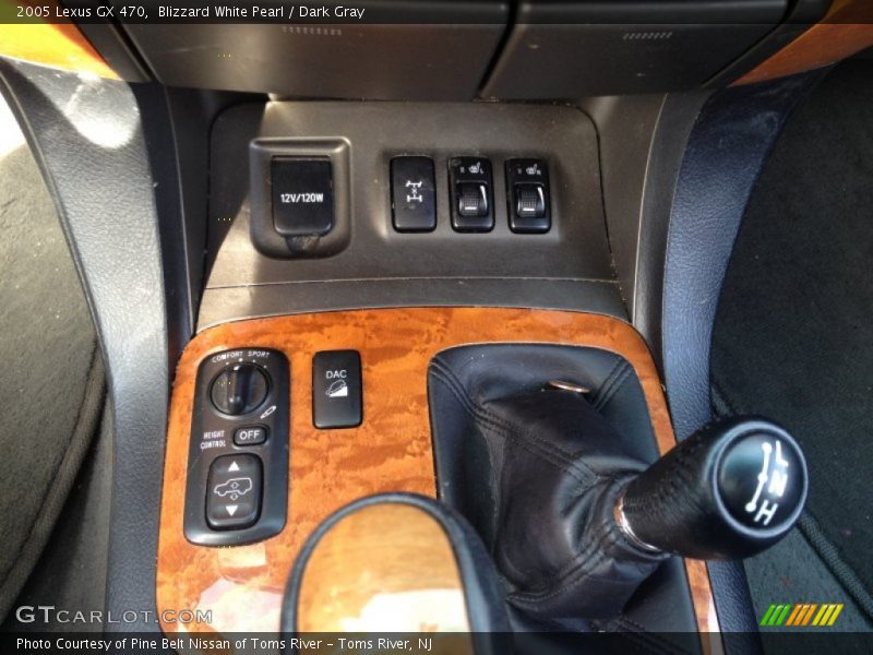 Blizzard White Pearl / Dark Gray 2005 Lexus GX 470