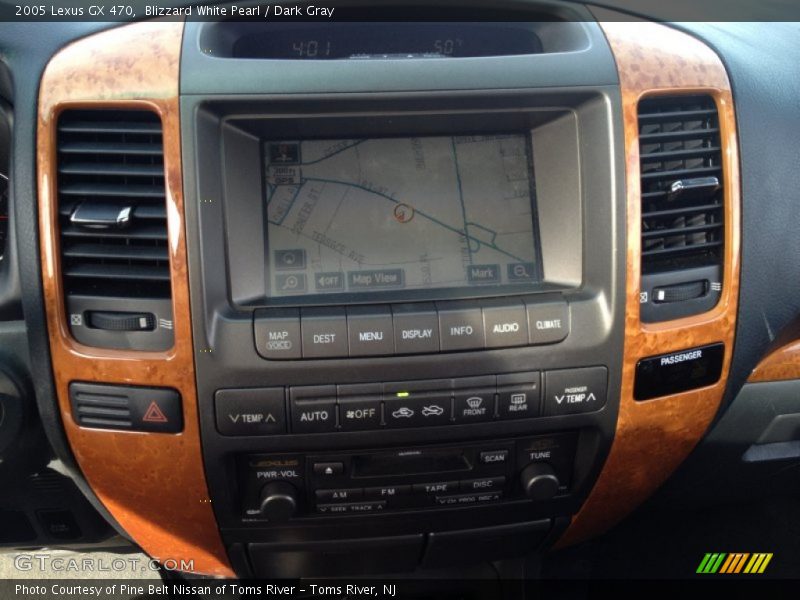 Blizzard White Pearl / Dark Gray 2005 Lexus GX 470