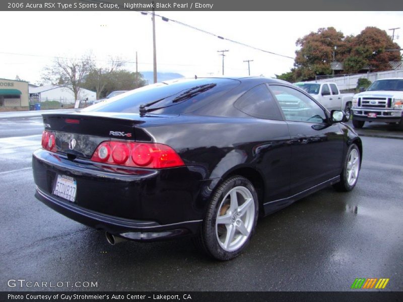 Nighthawk Black Pearl / Ebony 2006 Acura RSX Type S Sports Coupe