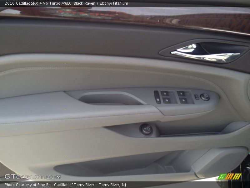 Black Raven / Ebony/Titanium 2010 Cadillac SRX 4 V6 Turbo AWD
