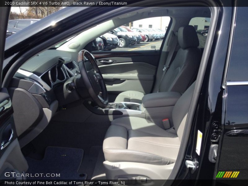Black Raven / Ebony/Titanium 2010 Cadillac SRX 4 V6 Turbo AWD