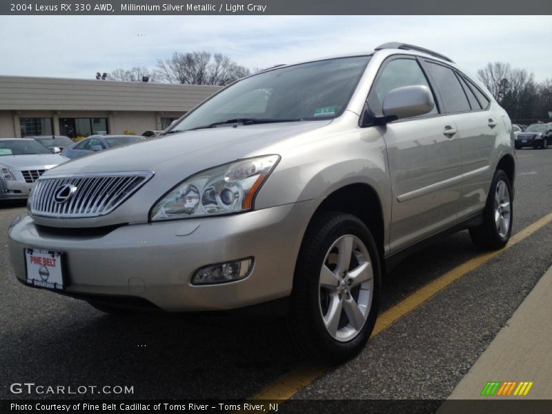 Millinnium Silver Metallic / Light Gray 2004 Lexus RX 330 AWD