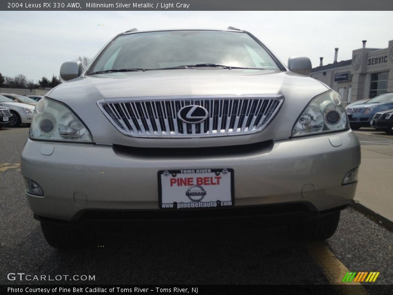 Millinnium Silver Metallic / Light Gray 2004 Lexus RX 330 AWD