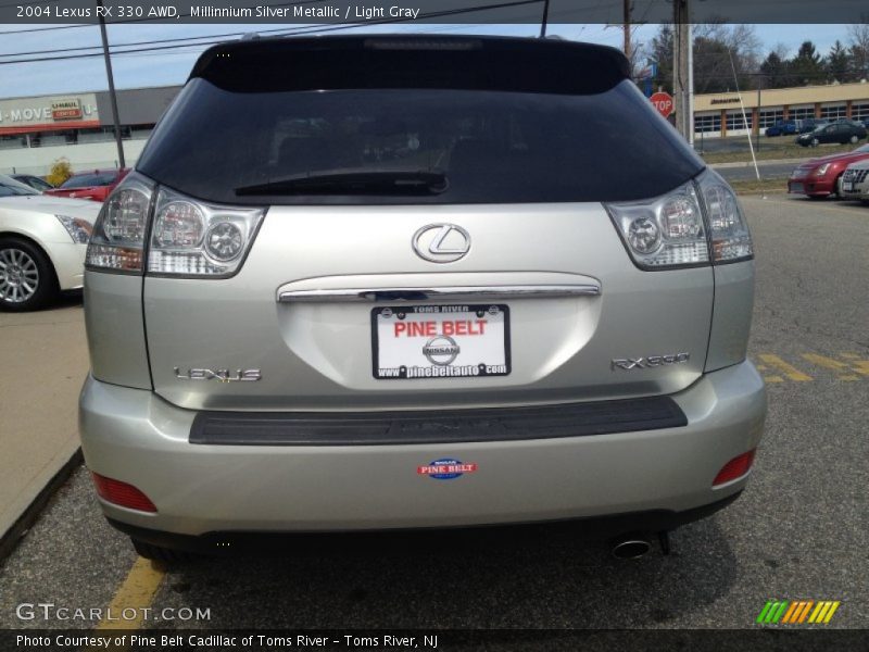 Millinnium Silver Metallic / Light Gray 2004 Lexus RX 330 AWD