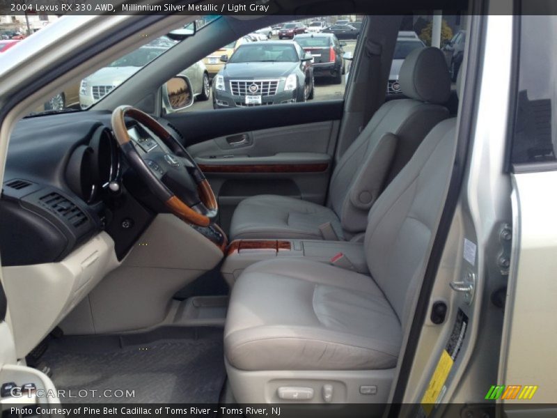 Millinnium Silver Metallic / Light Gray 2004 Lexus RX 330 AWD