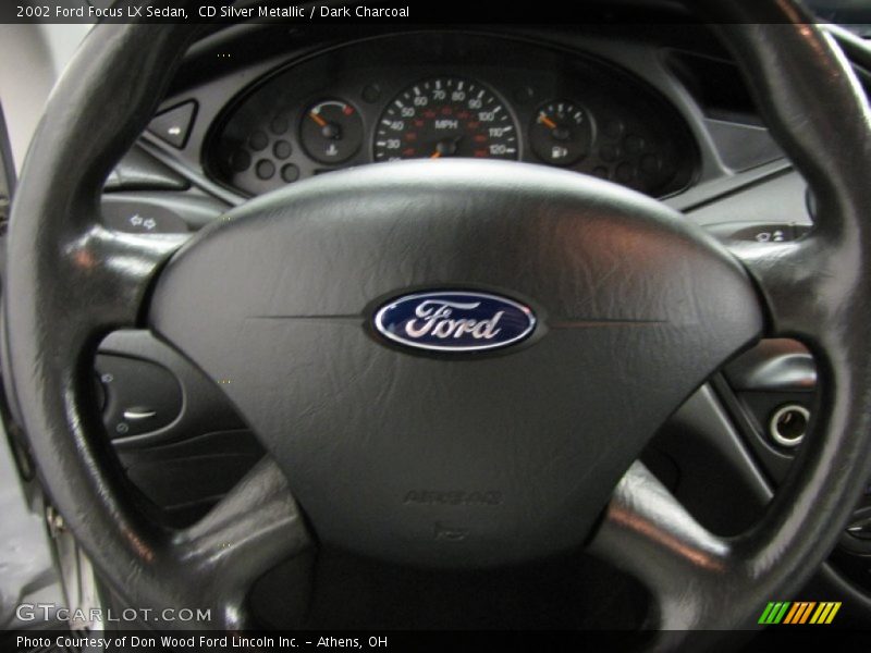 CD Silver Metallic / Dark Charcoal 2002 Ford Focus LX Sedan