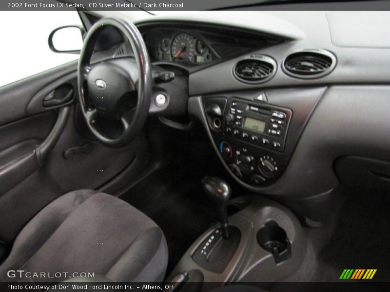CD Silver Metallic / Dark Charcoal 2002 Ford Focus LX Sedan