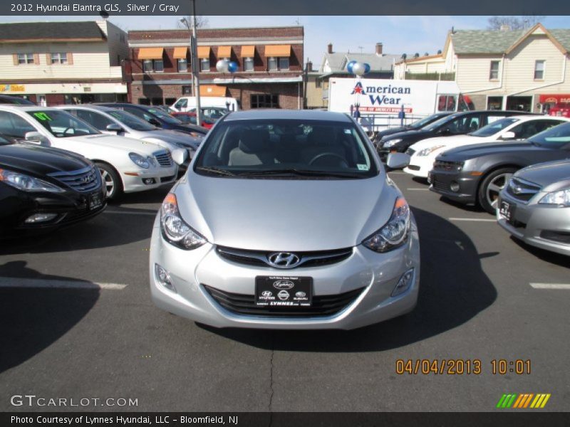 Silver / Gray 2012 Hyundai Elantra GLS