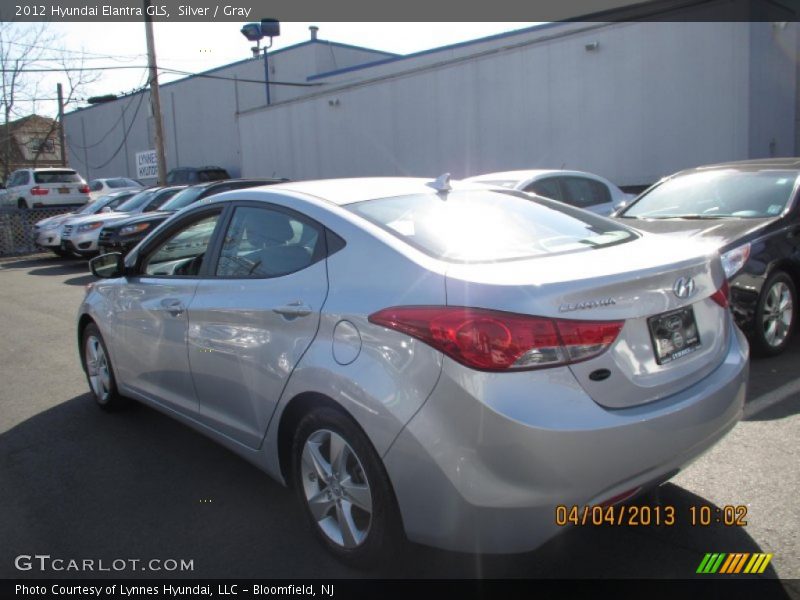 Silver / Gray 2012 Hyundai Elantra GLS