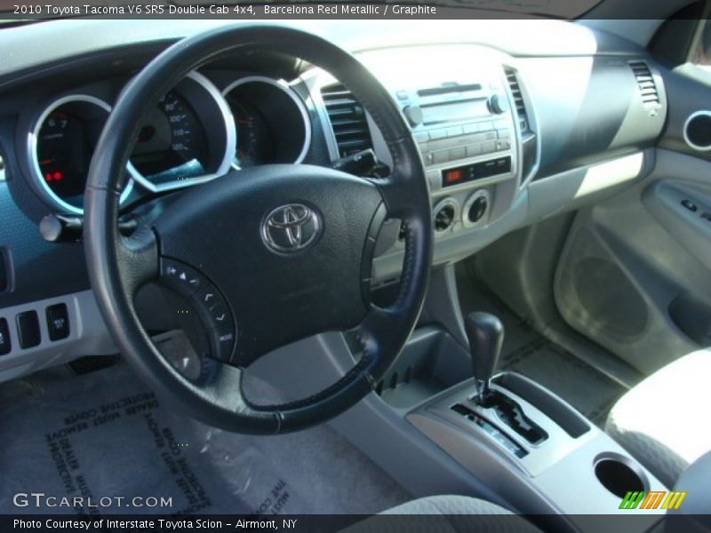 Barcelona Red Metallic / Graphite 2010 Toyota Tacoma V6 SR5 Double Cab 4x4